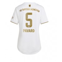 Bayern Munich Benjamin Pavard #5 Fußballbekleidung Auswärtstrikot Damen 2022-23 Kurzarm